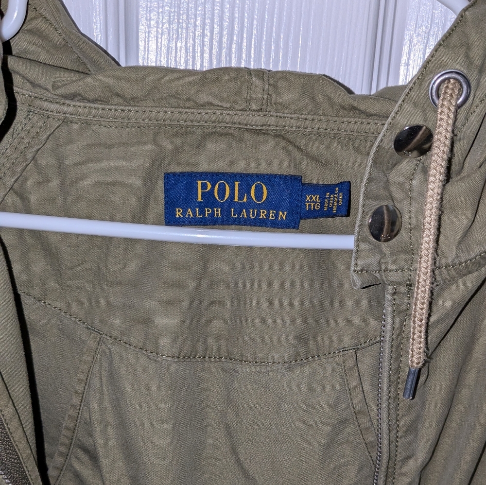 Ralph Lauren hooded windbreaker 2XL